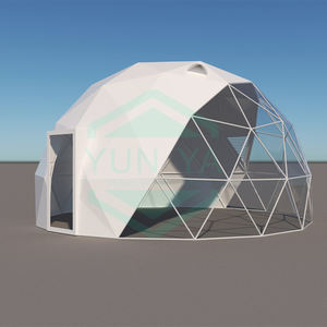 Marco de acero galvanizado Hotel Restaurante Cúpula Carpa <span class=keywords><strong>Desierto</strong></span> Resort Ocio Recreación Niños Paradise Geo Dome Carpa Glamping para la venta - Product Image 6