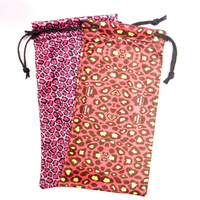 Pochette en microfibre de haute qualité pour lunettes grande taille avec fermeture à cordon imprimé logo personnalisé pour cadeau de promotion