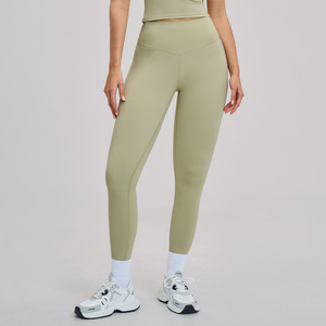 Leggings Deportivos de Cintura Alta, Ajustados, Elásticos, de Secado Rápido, con Efecto Levanta Glúteos, Logotipo Personalizado, para Yoga y Running - Product Image 5