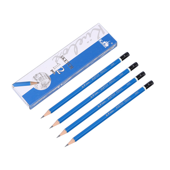 Горячая Распродажа kuelox эскиз наборы карандашей комплект рисования эскиз 12 шт.