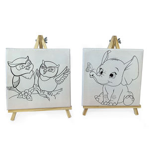 New Trend Beliebte Malerei Leinwand Künstler Zeichnung Färbung Kit Kinder Malerei Set - Product Image 3
