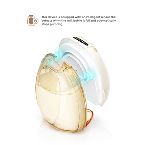<span class=keywords><strong>Extractor</strong></span> de <span class=keywords><strong>Leche</strong></span> Materna Eléctrico Portátil, Manos Libres, con Compresa Térmica, Grado Hospitalario, Libre de BPA, Silencioso y Recargable - Product Image 5