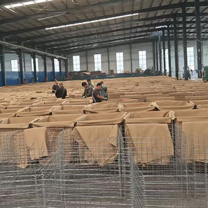 Barrière défensive en maille haute protection, mur de sécurité en gabion galvanisé, panier de gabion résistant à la traction - Product Image 6