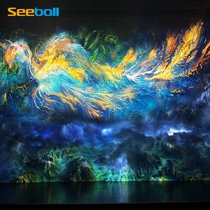 Écran holographique 3D en maille de gaze Seeball de 3 m/5 m de large, écran à 360 degrés, assemblable, pour l'art numérique immersif holographique - Product Image 4