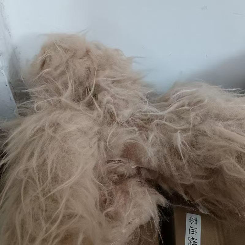 Champagne Teddy pelo de cuerpo completo