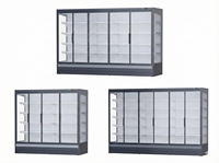 Réfrigérateur commercial à double porte vitrée pour supermarché, grande capacité, armoire de refroidissement verticale pour boissons