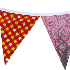 Bandera Triangular de Fieltro de Alta Calidad, Decoración Personalizada para Celebraciones y Festivales, Pancarta de Colores para Decoración de Fiestas - Product Image 6