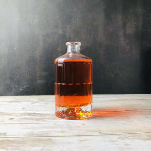 Bouteille de whisky vide 375ml 500ml personnalisée 750ml en verre Vodka <span class=keywords><strong>Gin</strong></span> Rhum Tequila Spirit en verre 700ml avec bouchon en liège - Product Image 5