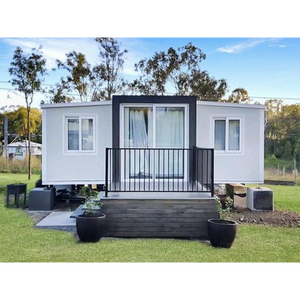 บ้านตู้คอนเทนเนอร์ขยายได้40Ft หรูใช้ในอุตสาหกรรมบ้านขยายได้ - Product Image 1