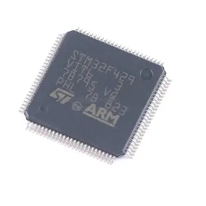 Processador incorporado e controlador IC Chips STM32F429VIT6 LQFP-100 New Original Peças Eletrônicas Fornecimento