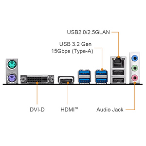 Placa base de alto rendimiento B450M-A PRO MAX II, zócalo AM4, DDR4 64GB, M.2 SATA, mATX, ALC897, HDMI, PCIe 3.0 x4 para PC de juegos - Product Image 3