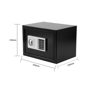Wanjiabao Electronic Combination Safe 250x350x250mm Steel Plate Home <b>Security</b> Storage <b>Box</b> - Product Image 1