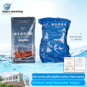 Scialuppa di salvataggio e razioni di zattera acqua dolce di emergenza e cibo secco per cani individuare acqua potabile di emergenza barca salvavita - Product Image 6