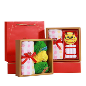 Serviettes Cadeaux pour le Festival des Bateaux-Dragons en Coton Pur, Motif Zongzi, Logo Personnalisable pour Promotions et Cadeaux d'Employés - Product Image 5