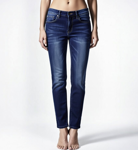 Wangsheng Vente en gros, pantalon en jean décontracté léger et tendance pour hommes, grande taille, imprimé personnalisé, coupe classique, slim, droit, skinny, léger - Product Image 6