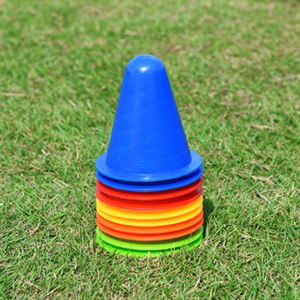 Cônes de marquage de terrain pour événements festifs, agilité, football, basketball, entraînement en salle et en extérieur - Product Image 6
