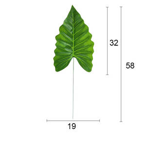 Nouvelles grandes feuilles <span class=keywords><strong>de</strong></span> <span class=keywords><strong>palmier</strong></span> artificielles géantes Grandes feuilles vertes artificielles décoratives pour décoration <span class=keywords><strong>de</strong></span> mariage - Product Image 6