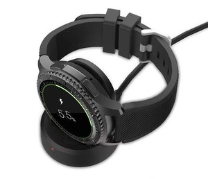 แท่นชาร์จไร้สายแม่เหล็กขนาดเล็กสำหรับ <span class=keywords><strong>Samsung</strong></span> S2เกียร์/S3สำหรับ <span class=keywords><strong>Galaxy</strong></span> <span class=keywords><strong>Watch</strong></span> <span class=keywords><strong>R810</strong></span>/800ฟังก์ชั่นเอาต์พุต5W - Product Image 3