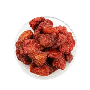 Vente en gros de fruits séchés OEM Conserve de fraises séchées confites