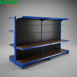 Scaffalatura Bifacciale Stile Europeo OEM/ODM con Illuminazione LED Superiore, Fattore di Sicurezza 1.5x per Cartolerie e Negozi d'Ufficio - Product Image 3
