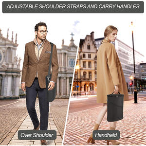 2 Flaschen auslaufs ichere isolierte Weint asche Trage tasche Gepolsterter Kühler für Reise restaurants Verkostung Partie Tolles Geschenk für Wein liebhaber - Product Image 4