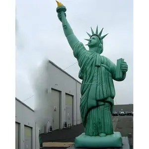 Outdoor Decorative Giant Customized Strong inflatable statue of liberty for event Advertising inflatable giant sculptures