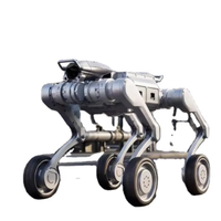Robot d'inspection quadrupède industriel hybride à roues Unitrees A2 A2-W de taille moyenne avec SDK ouvert en stock