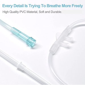 Canule d'oxygène nasale personnalisable Certifié CE ISO13485 Consommables médicaux respiratoires pour adultes nourrissons pédiatrie - Product Image 4