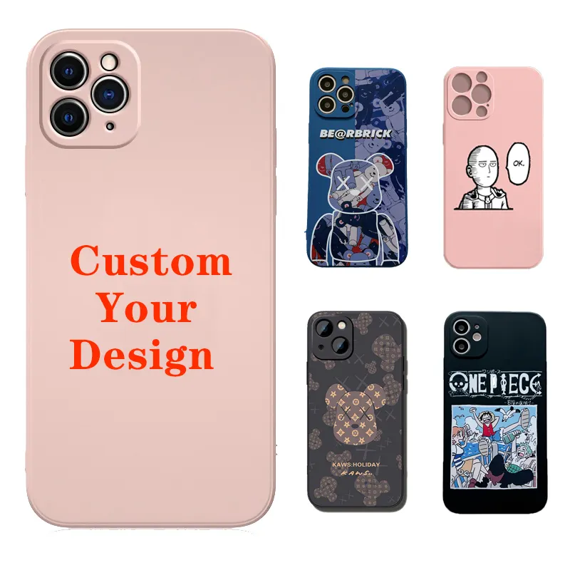 Custom LOGO Silicone Tpu Custom Designers Mobile Phone Case Cover for iPhone 11 12 13 mini Pro Max