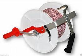 Robuste Elektrozaun wicklung, die Kunststoff-Zahnrad rolle für Klebeband drahtseil dreht - Product Image 2