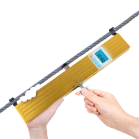 Medidor de Tensión de Cables para Elevadores DGZ-Y-5000, Tensiómetro Digital de 5000N para Elevadores