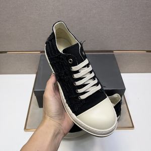 Zapatillas de deporte de alta calidad para hombre, estilo europeo americano, primavera y verano, zapatos planos bajos para caminar con boca baja - Product Image 2