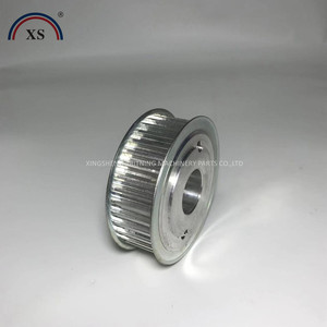 Polea de sincronización de aluminio con 1 ranura para piezas de prensas de impresión - Product Image 2