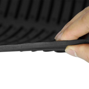 Tapis de sol arrière noir pour voitures, camions, berlines et SUV - Product Image 3