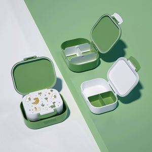 Child <b>Lunch</b> <b>Box</b> Set Special Insulated <b>Lunch</b> <b>Box</b> for Primary School Students Kids Divided Microwave Safe 2-Piece Bento <b>Box</b> - Product Image 2