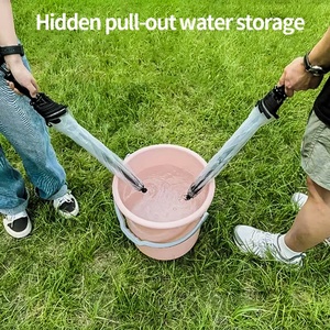 Summer Hot Sale Straight Manual Water Gun <b>Umbrella</b> for Pool Parties Windproof PVC Fabric for Adults - Product Image 2