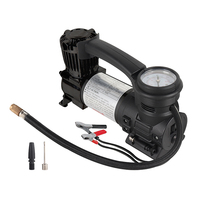 Pompe à air électrique 12V robuste gonfleur de pneu sans fil 4x4 avec 2 buses 120psi pour véhicule ABS 192W puissance