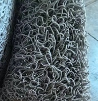 Meistverkaufte Waschbare Spaghetti-Nudel PVC-Spiralmatte für Auto und Gebet, Rutschfest
