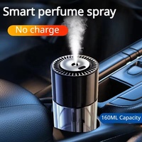Désodorisant pour voiture intelligent Diffuseur d'huiles essentielles 5 derniers mois 3 modes Accessoires de voiture réglables pour femmes et hommes Diffuseurs