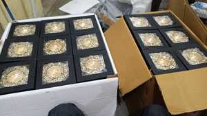 Gold Plated Electroplated Iron Floral Round <b>Tealight</b> <b>Holder</b> Heat Resistant Home Decor Gift for Christmas Easter Valentine's Day - Product Image 6