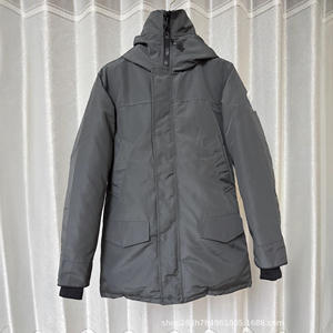 Vente en gros de manteaux d'hiver chauds de style classique canadien E43 de haute qualité, coupe-vent, parka canadienne pour hommes - Product Image 3