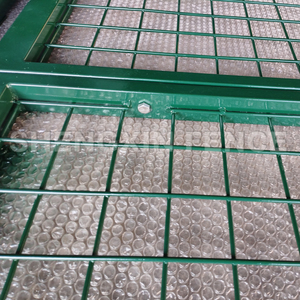 Cổng Kim loại Hàn dây lưới Bảng điều chỉnh cổng trang trại cổng vườn với khóa cho sân chơi - Product Image 4