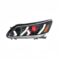 Ensemble de phares à LED modifiés, phare Accord, pièces détachées automobiles pour phare Honda Accord neuvième génération 2013-2015