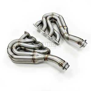 Système d'échappement à soupapes en acier inoxydable pour <span class=keywords><strong>Ferrari</strong></span> 348 3.4, son sportif haute performance avec intégration collecteur/headers - Product Image 5