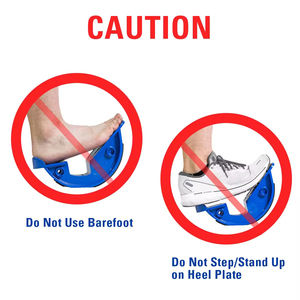 Pédale oblique d'étirement du mollet, étireur du tendon d'Achille et de la cheville, appareil de physiothérapie pour les pieds et les jambes, idéal pour la fasciite plantaire - Product Image 4