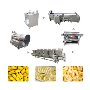 Yazhong Plantain Banana Chips Making Machine / Plantain Processing Machines