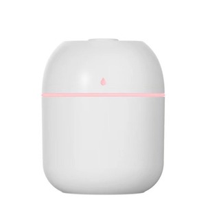 Humidificateur d'air miniature rechargeable par USB de 330 ml, diffuseur d'huiles essentielles portable avec lumière nocturne colorée pour la maison et la voiture - Product Image 5
