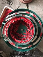 Alimentateur vibrant automatique à ressort avec moteur et PLC pour alimentation automatique, neuf, garantie 1 an, pour pièces de stylo à pression