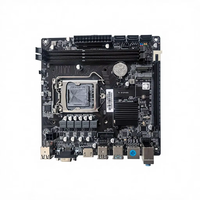 Nouvelle carte mère de bureau ITX TG-H310 noire, mini-ordinateur de bureau, LGA 1151, DDR3, double SATA, 32 Go de RAM, prend en charge les processeurs de 6e/7e/8e/9e génération