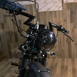 Faros delanteros de proyector LED redondos para motocicleta de 7 pulgadas para <span class=keywords><strong>Benelli</strong></span> <span class=keywords><strong>Leoncino</strong></span> 500bj Cafe Racer - Product Image 3